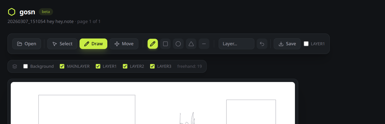 GoSN Supernote Manta App